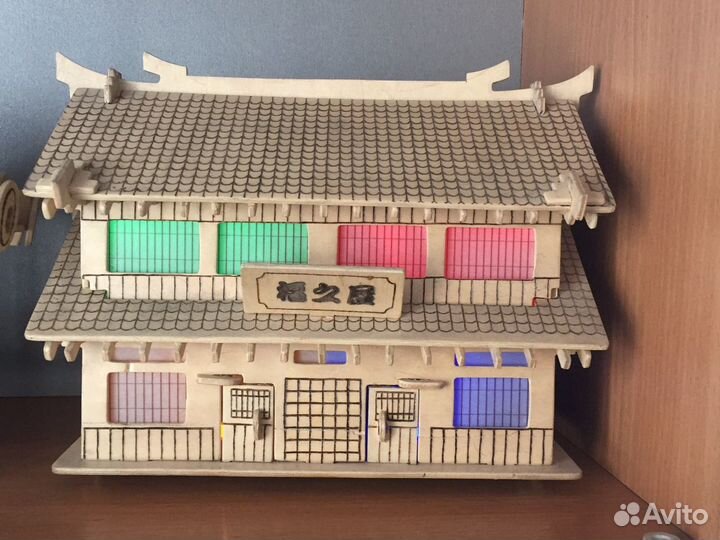 Сборная модель из дерева