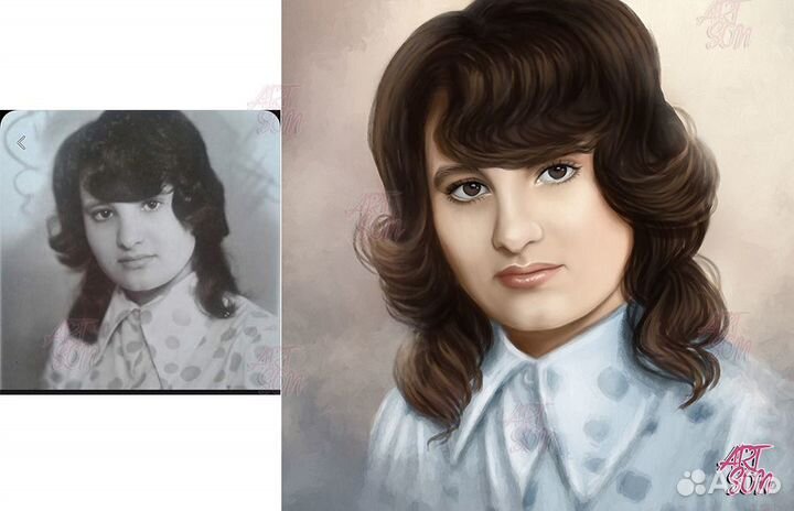 Ретушь и обработка старых фотографий