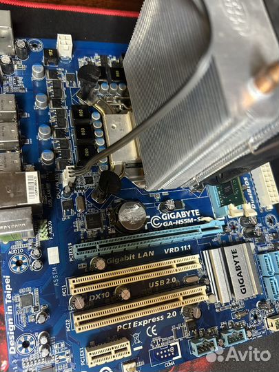 Материнская плата + процессор LGA1156