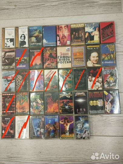 Коллекция аудиокассет