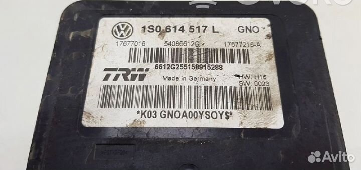 Блок абс, 1S0614517L Skoda Citigo 2011 - 2020 года