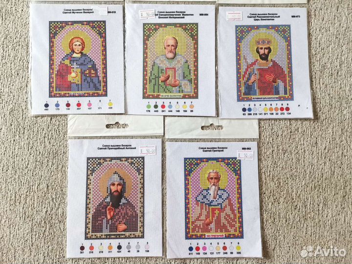 Новые вышивки пакетом 13шт