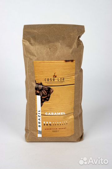 Кофе Бразилия, Coffee Casa Lia Caramel