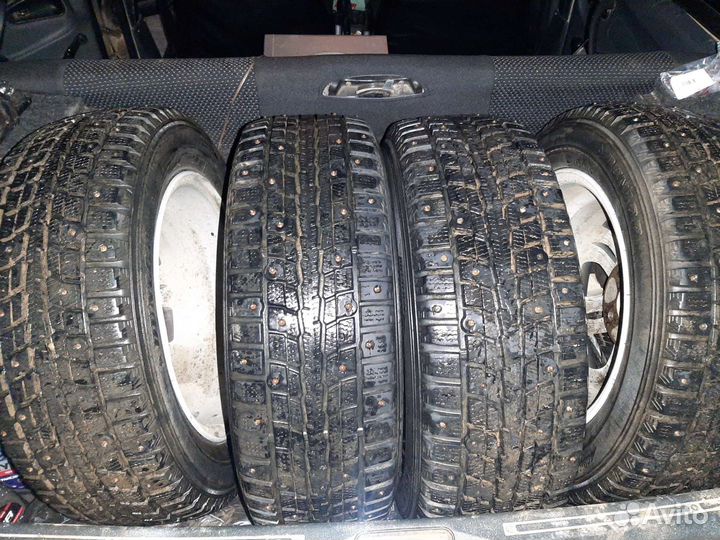 Колеса зимние на литье Hyundai Getz, Резина Dunlop