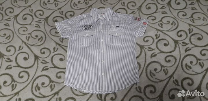 Рубашка на мальчика 7-9 лет