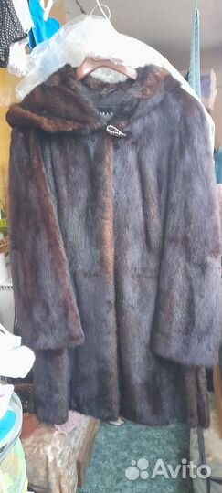 Шуба норковая 46 48 бу Женская