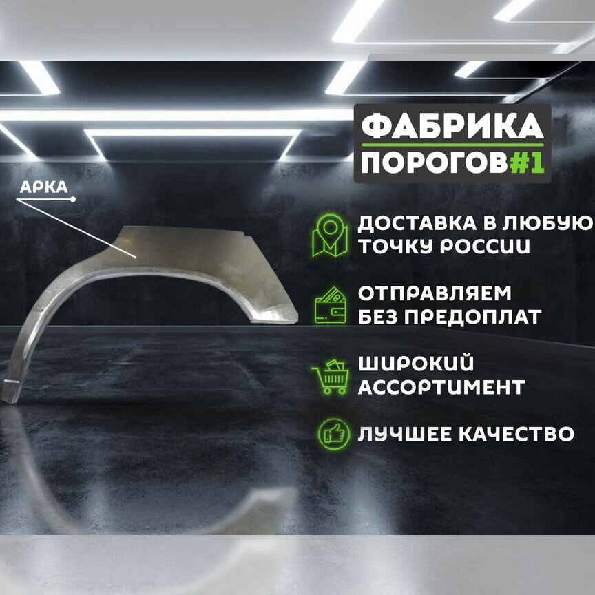 Крылья и арки для Land Rover Freelander II: купить новые