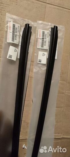 Молдинг лобового стекла LC150 Rh, L