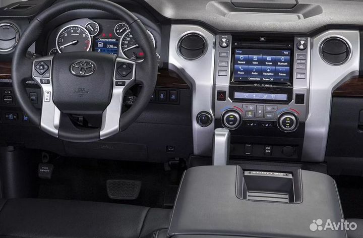 Переходная рамка Toyota Tundra 2014+ 2DIN (крепеж)