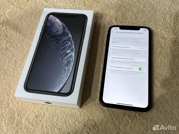 iPhone xr 128 gb. акб 85