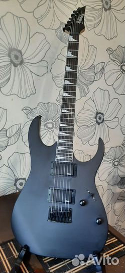 Электрогитара Ibanez GIO grg121 DX-BKF black flat