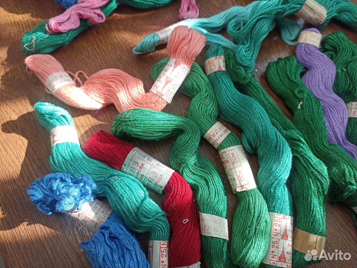 Нитки мулине СССР