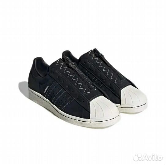 Neighborhood x Adidas Superstar 80s Core Black