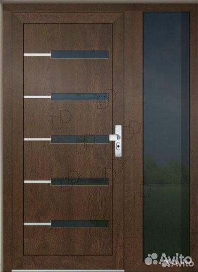 Уличная входная группа для частного дома DD-100