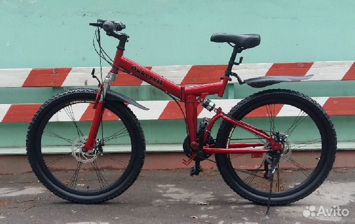 Велосипед складной 2-х подвес Okkervil 21 скор. 2