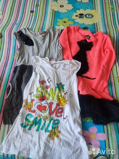 Пакет вещей на девочку 116