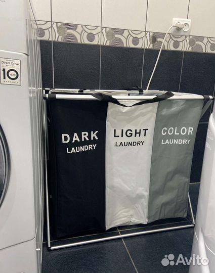 Корзина для сортировки белья. Новая