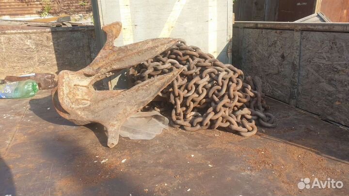 Якорь для лодки катера корабля