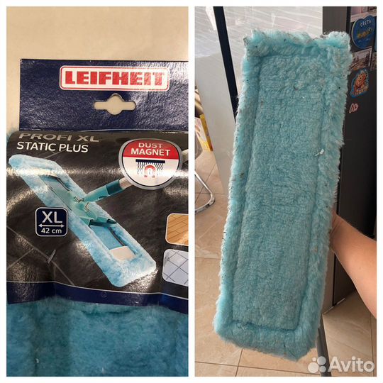 Швабра Leifheit с уникальной насадкой