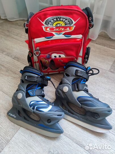 Коньки ледовые раздвижные K2 Merlin Ice