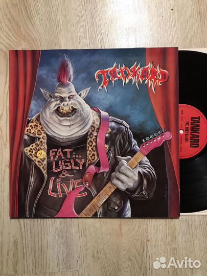 Tankard - Fat, Ugly & Live 1991 Germany