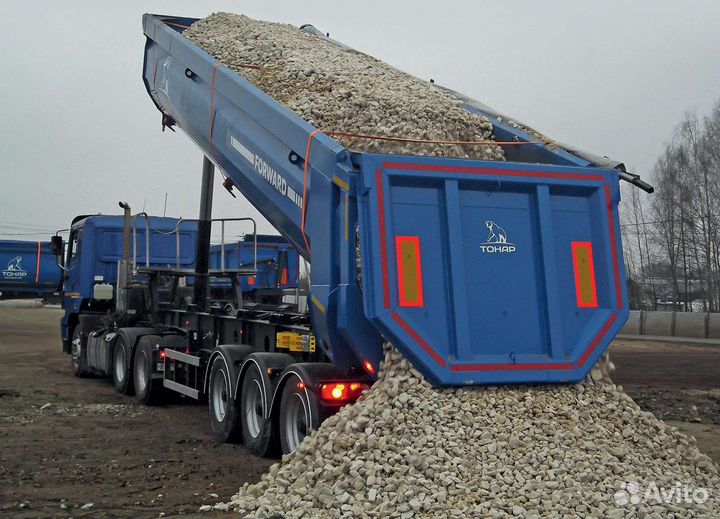 Песок, щебень