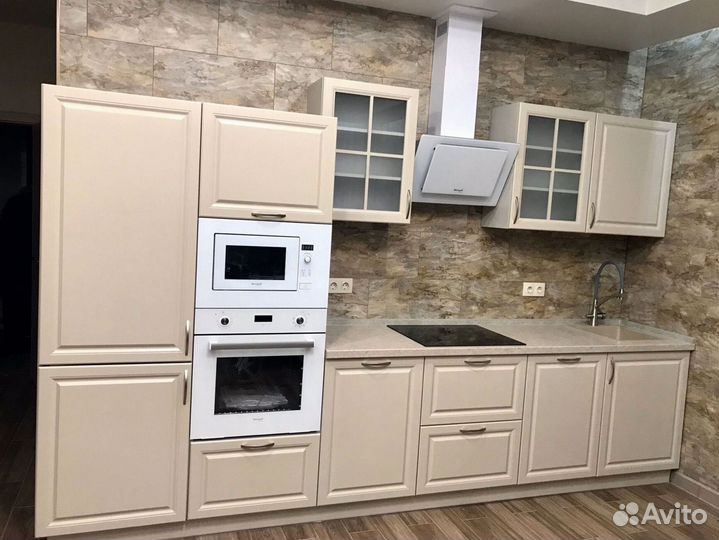 Современная кухня на заказ мдф фасады