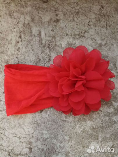 Повязочка на головку для малышки