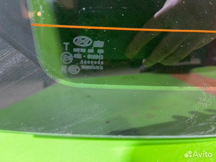 Стекло заднее Hyundai Solaris 2 седан 1.6 G4FG