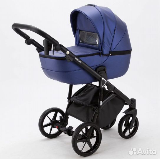 Коляска 2 в 1 adamex экокожа