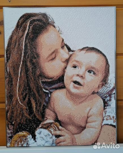 Алмазная мозаика по фото - производство