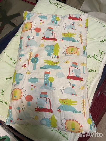 Детское одеяло и подушка