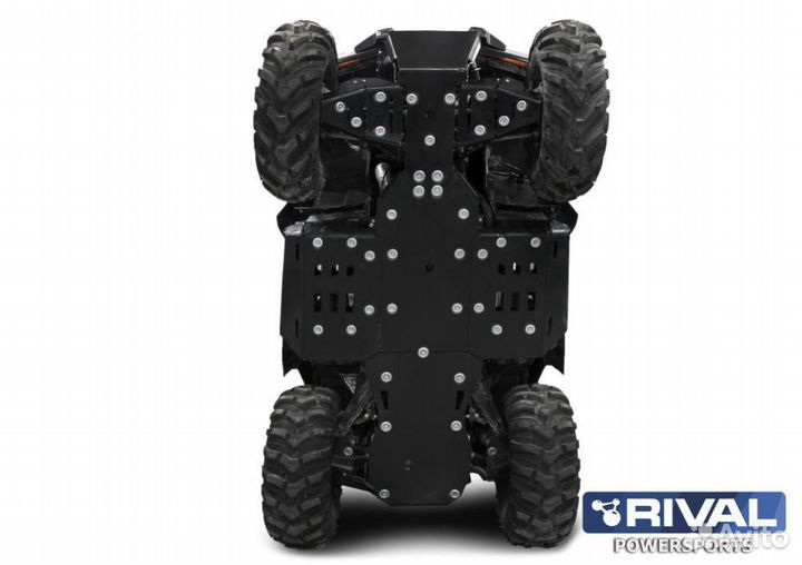 Комплект защиты днища rival для cfmoto Х8 Н.О, X10