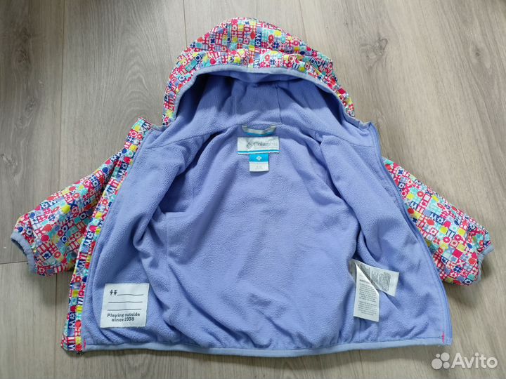 Куртка на флисе детская 6-12 мес