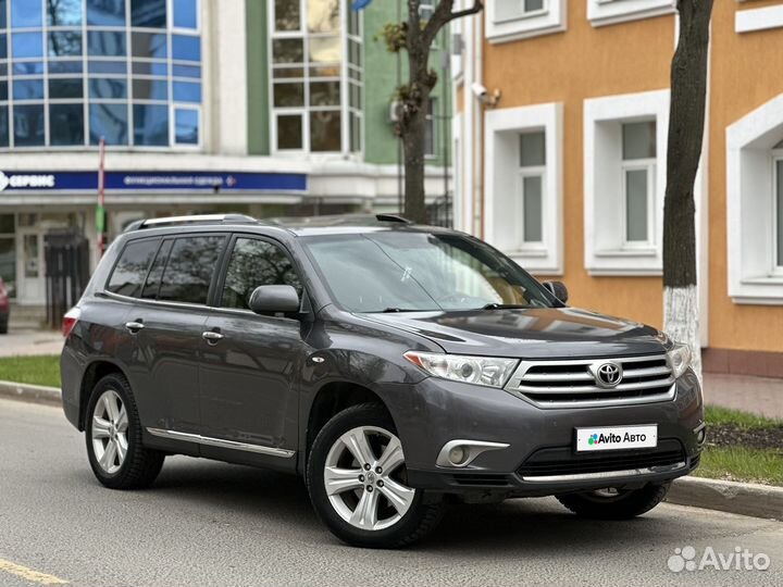 Toyota Highlander 3.5 AT, 2012, 227 000 км
