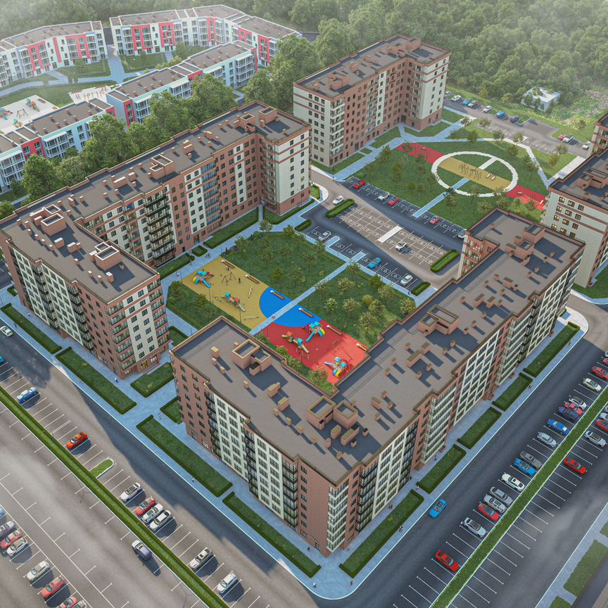 2-к. квартира, 58,2 м², 5/8 эт.