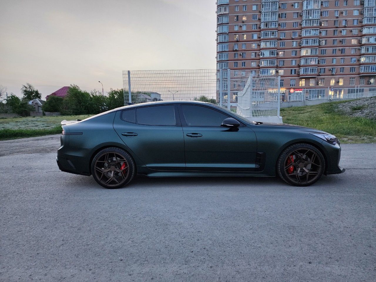 Kia Stinger: фото из отзыва