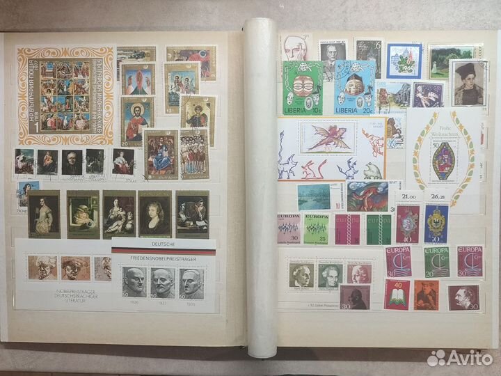 Большой альбом с марками