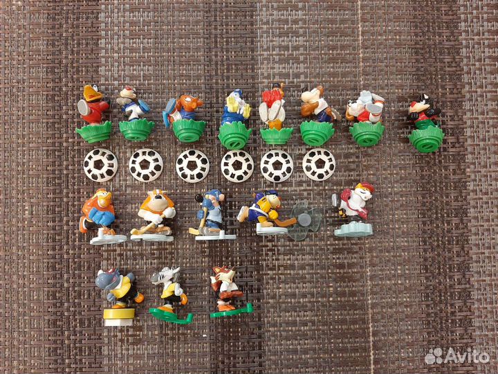 Игрушки из киндера коллекции