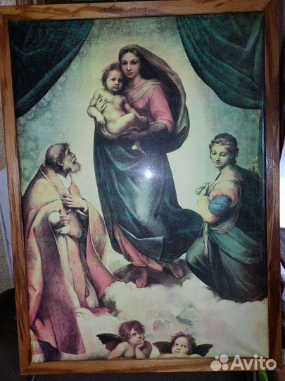 Всадница,Сикстинская Мадонна,Даная