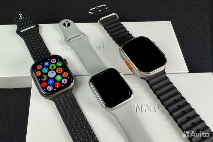 Apple watch 9 mini (Набор 2в1)