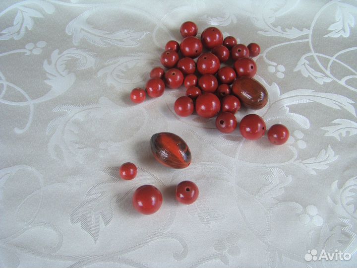 Бусины деревянные для рукоделия