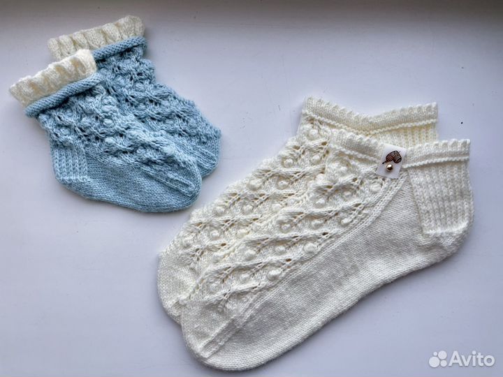 Носки вязаные ручной работы