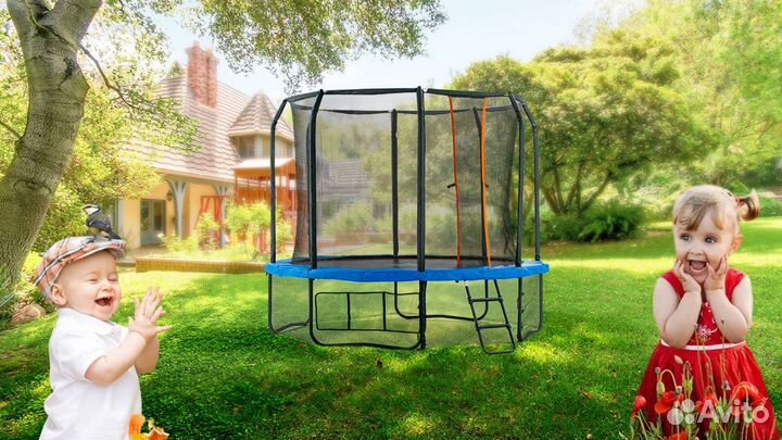 Батуты диаметром от 140см до 457см