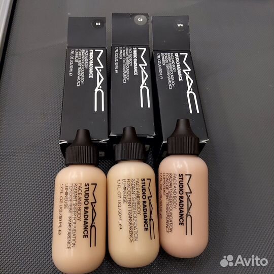 MAC тональная основа для лица И тела studio