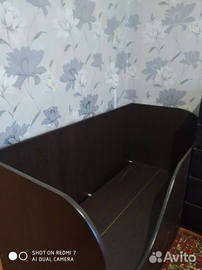 Детская кровать от 3 лет с бортиками бу