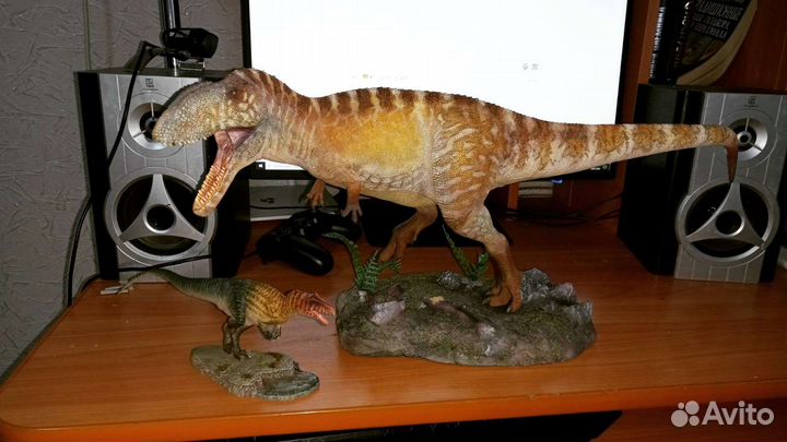 Динозавр, кархородонтозавр Gr toys статуя nanmu