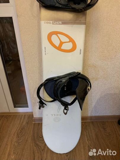 Сноуборд 152 heavy tools и крепления