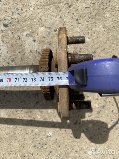 Полуось dana 44 (C клипсах) Длинная