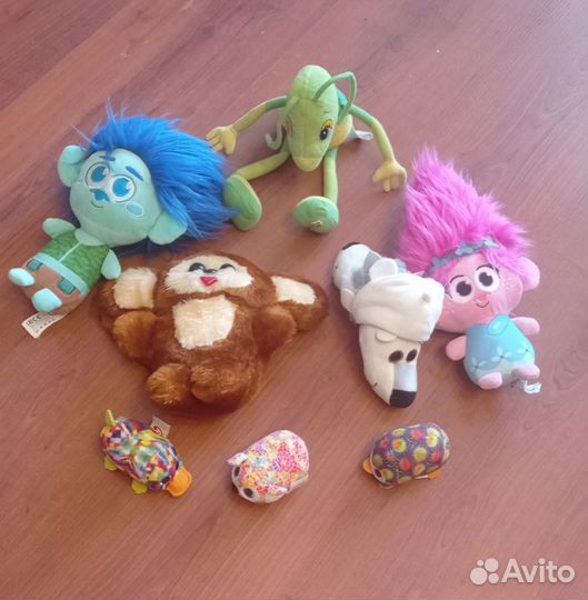 Игрушки мягкие в ассортименте